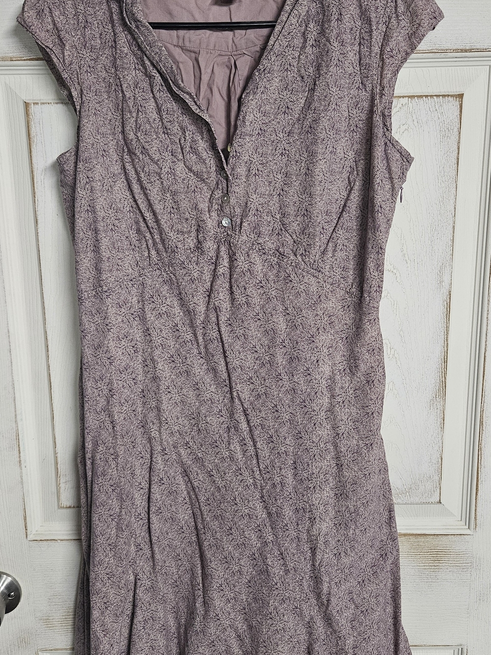 Sundance Lavender Printed Sleeveless Chemise